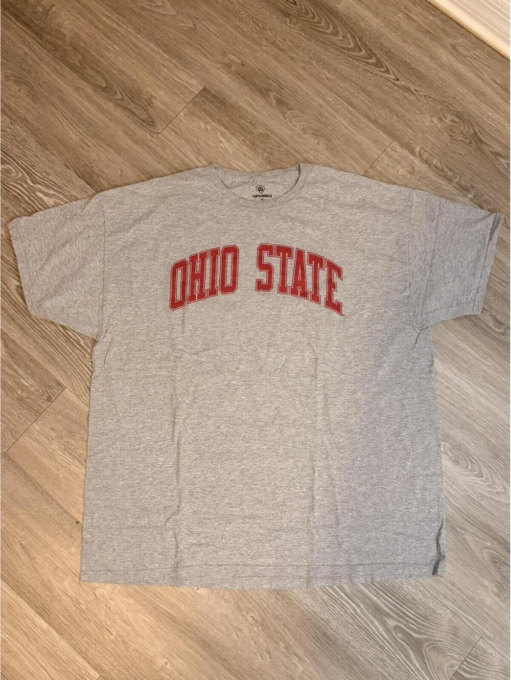 Ohio State Top of the World Grey Short Sleeve T-Shirt Men's 2XL